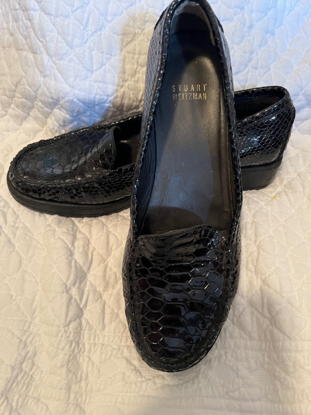 Stuart Whitman, leather loafers